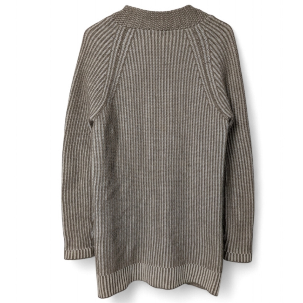 Elisabetta Ribbed Open-Front Cardigan Sweater - Picture 4 of 8